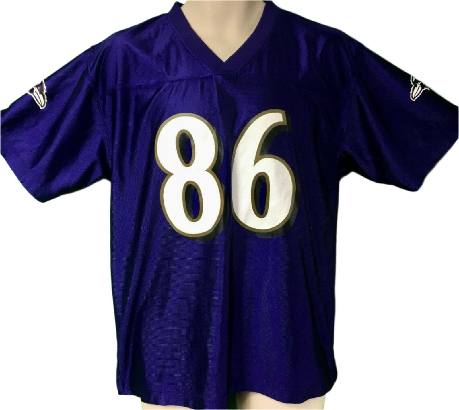 NFL Baltimore Ravens Todd Heap #86 Jersey Youth X-Large 18-20