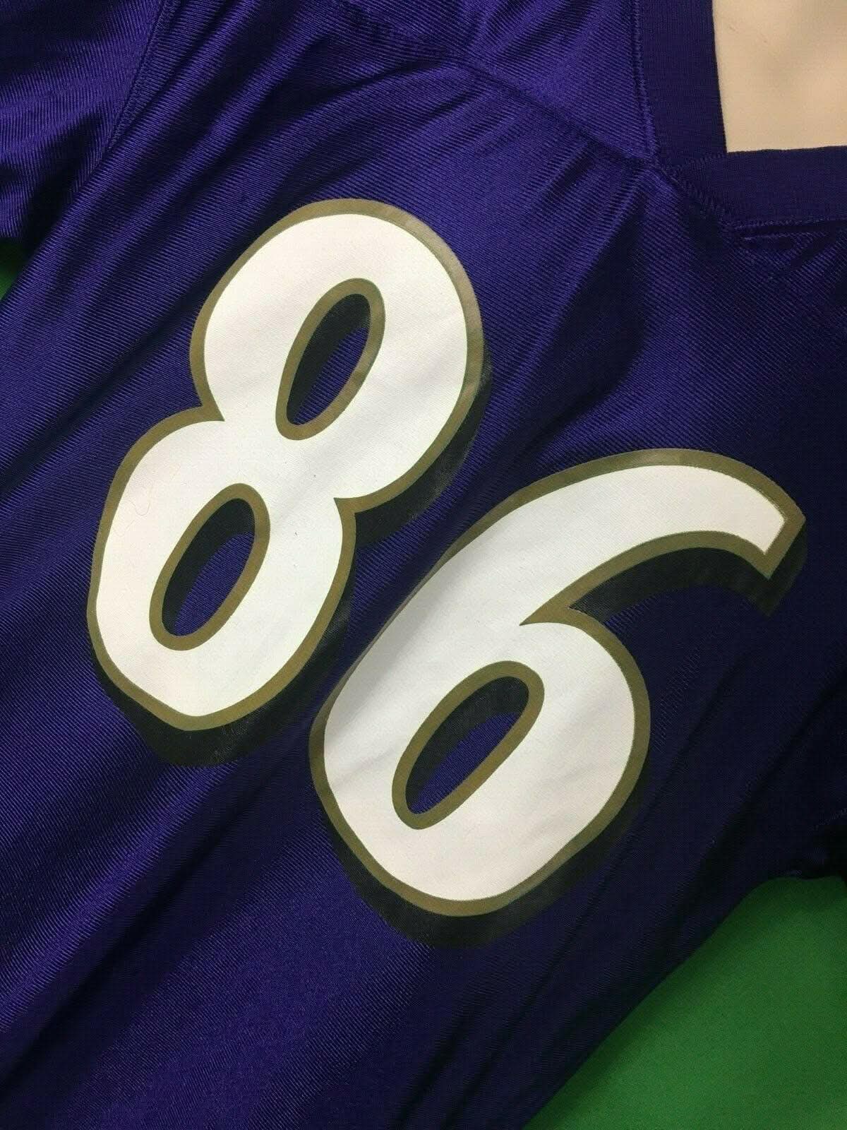 NFL Baltimore Ravens Todd Heap #86 Jersey Youth X-Large 18-20