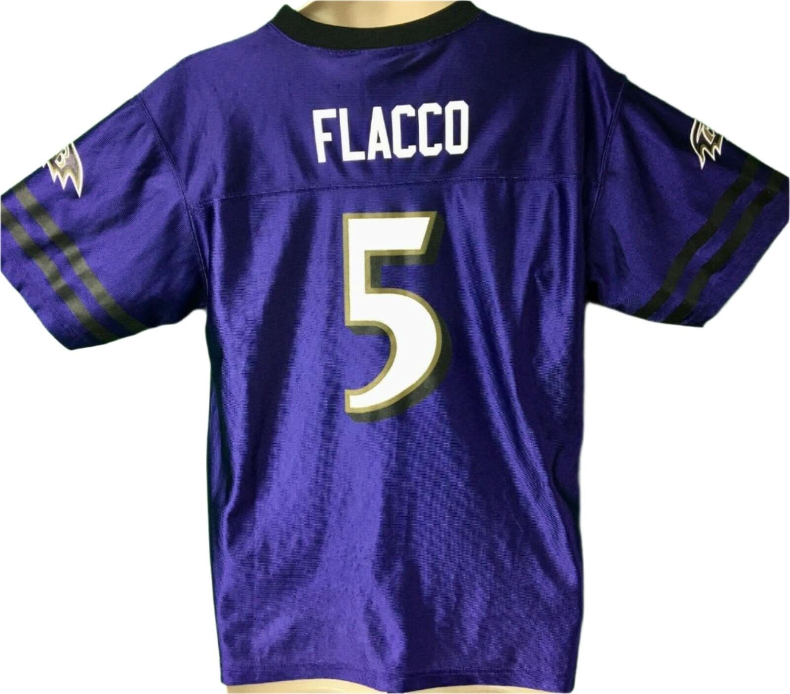 NFL Baltimore Ravens Joe Flacco #5 Jersey Youth X-Large 18-20
