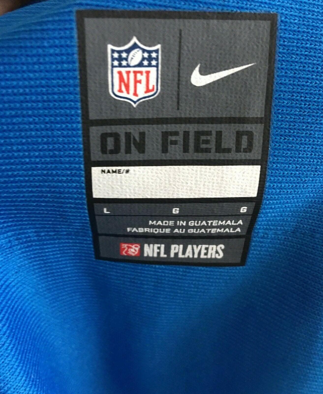 NFL Detroit Lions Johnson #81 Game Jersey Women's Large