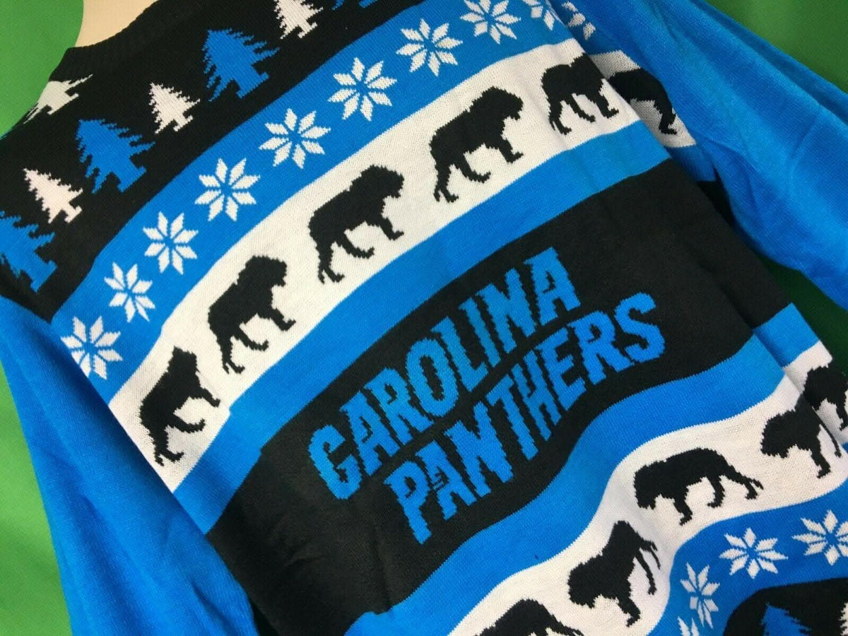 NFL Carolina Panthers "Ugly" Christmas/Winter Jumper Men's X-Large NWT