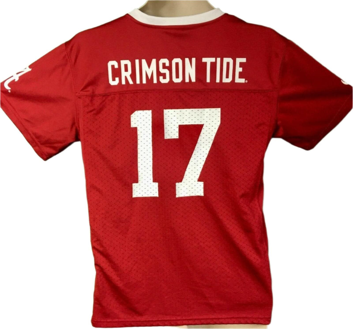 NCAA Alabama Crimson Tide #17 Jersey Youth Large 12-14