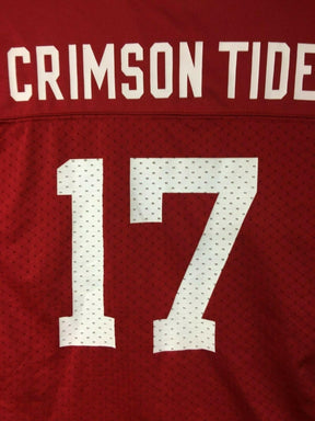 NCAA Alabama Crimson Tide #17 Jersey Youth Large 12-14