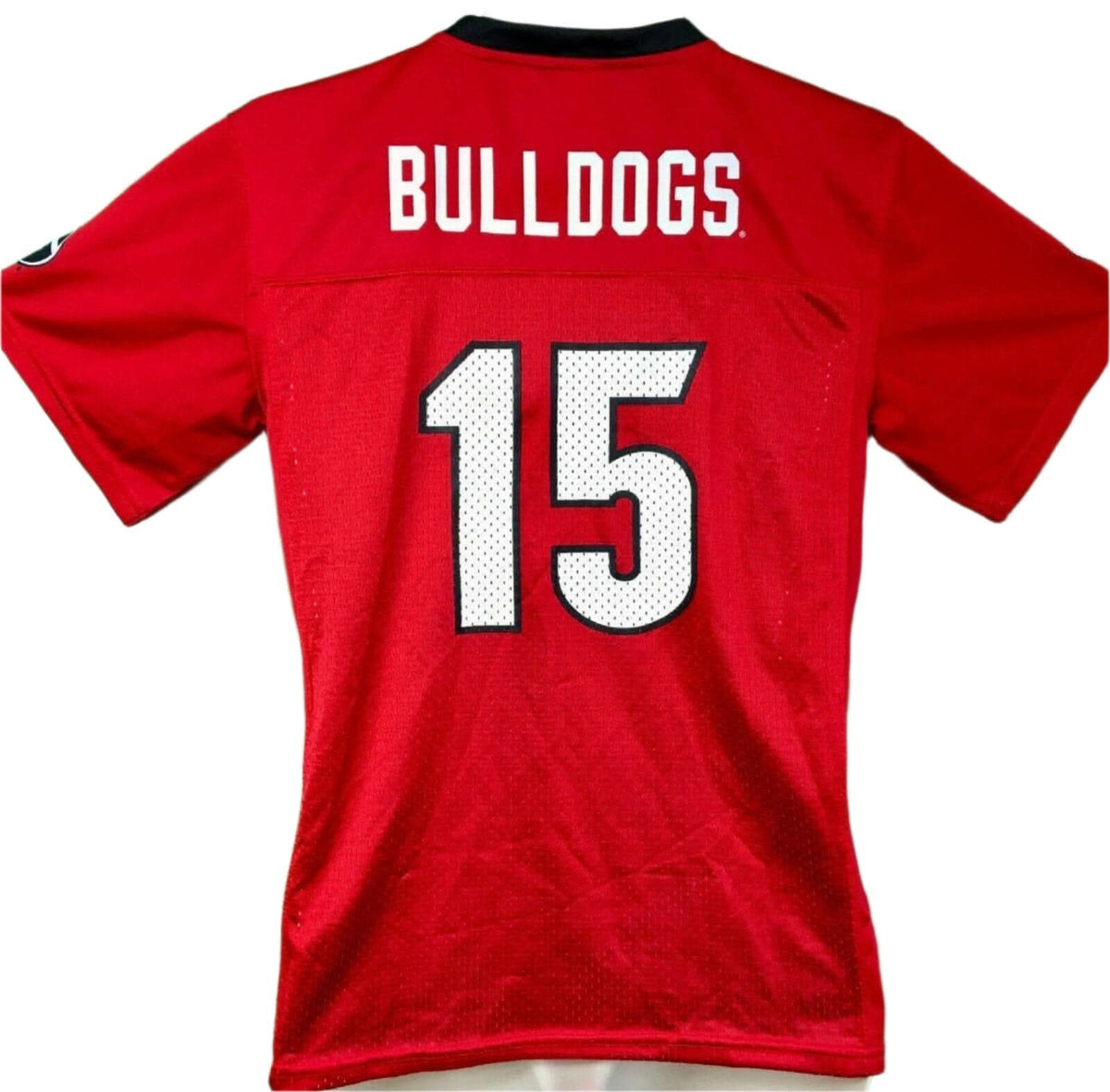 NCAA Georgia Bulldogs Russell Red #15 Jersey Youth Medium 10-12