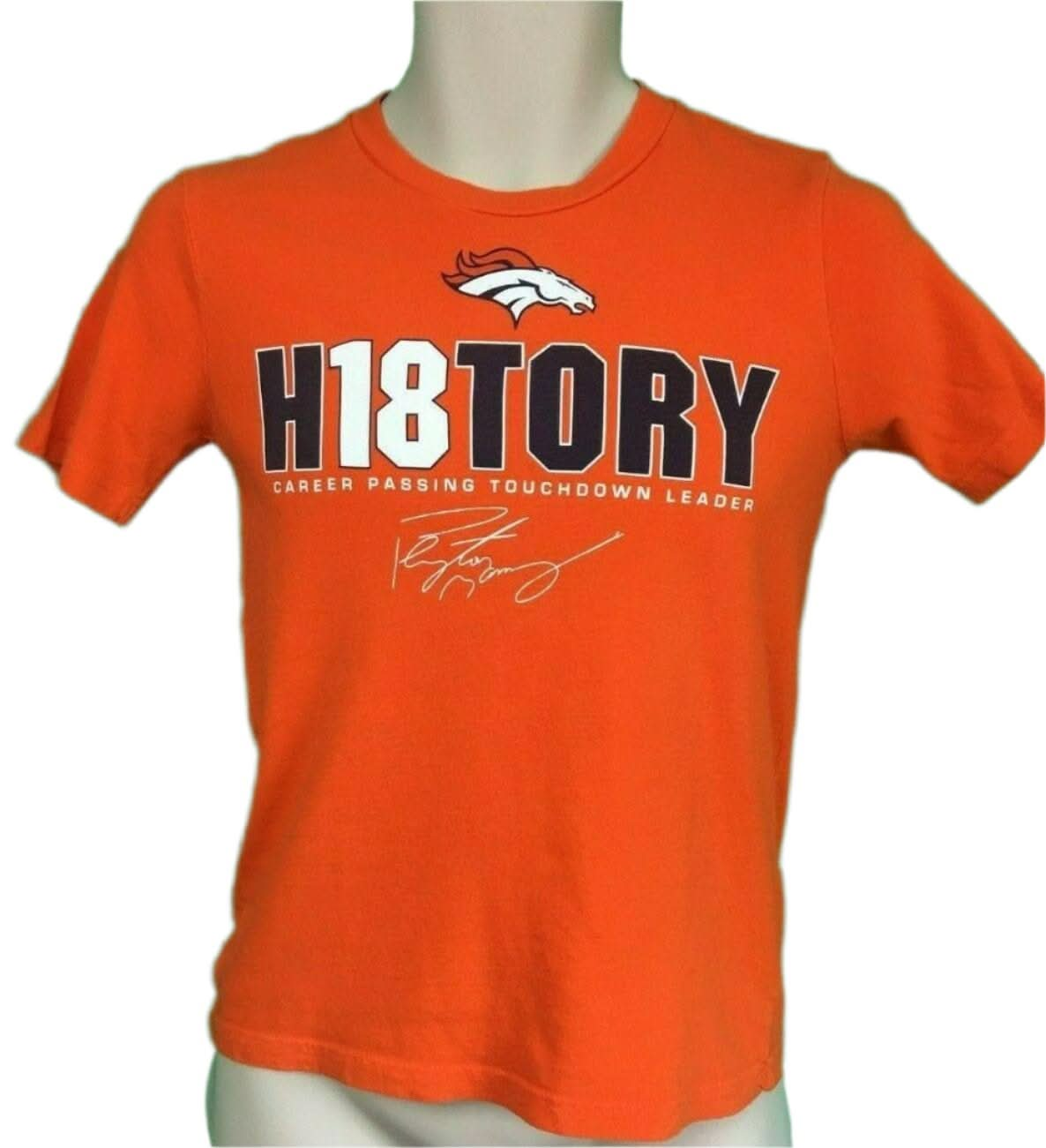 NFL Denver Broncos Peyton Manning T-Shirt Youth Medium 10-12