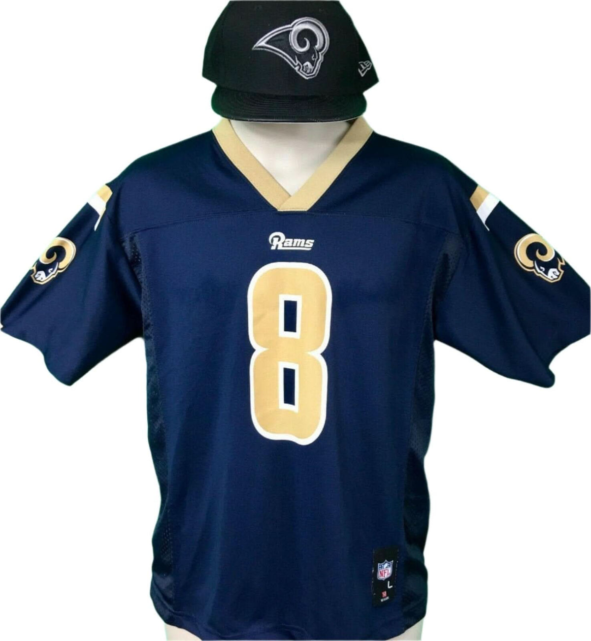 NFL Los Angeles Rams Sam Bradford #8 Jersey Youth Large 14-16