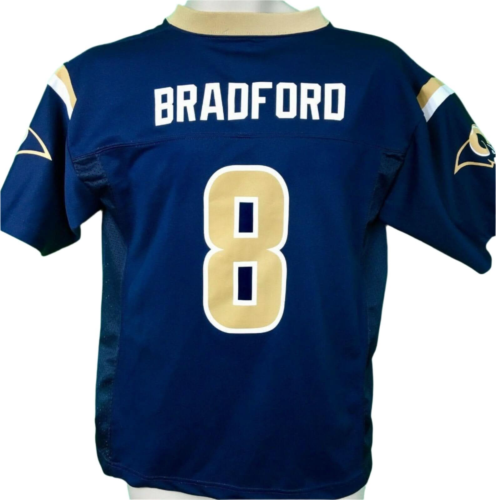 NFL Los Angeles Rams Sam Bradford #8 Jersey Youth Large 14-16