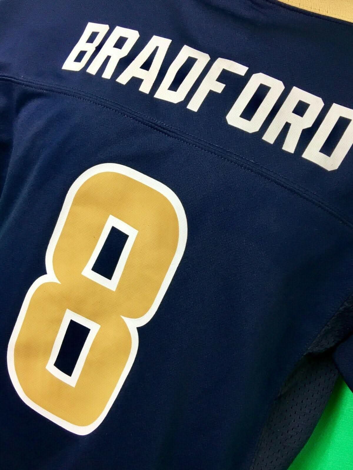 NFL Los Angeles Rams Sam Bradford #8 Jersey Youth Large 14-16