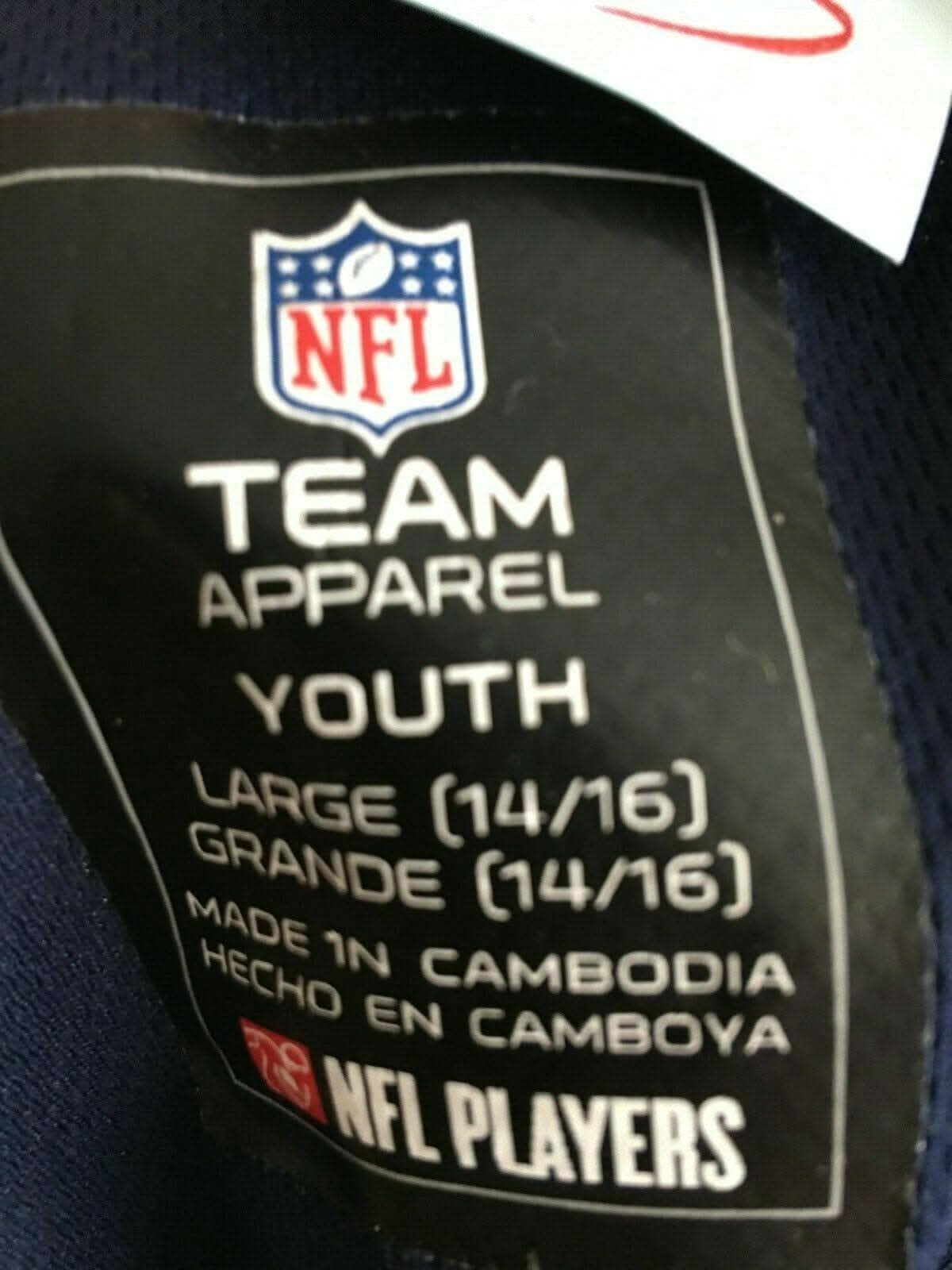 NFL Los Angeles Rams Sam Bradford #8 Jersey Youth Large 14-16