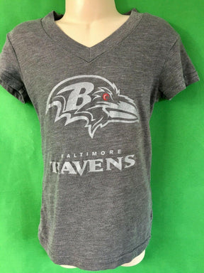 NFL Baltimore Ravens Grey T-Shirt Girls' X-Small 4-5