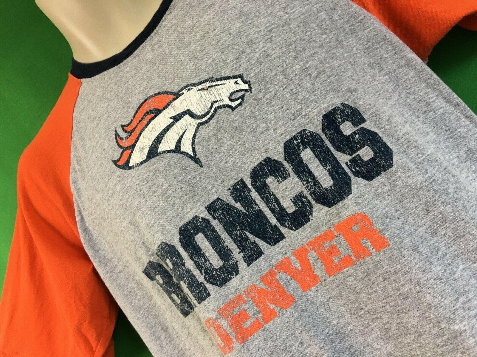 NFL Denver Broncos Weathered T-Shirt Youth X-Large 18-20