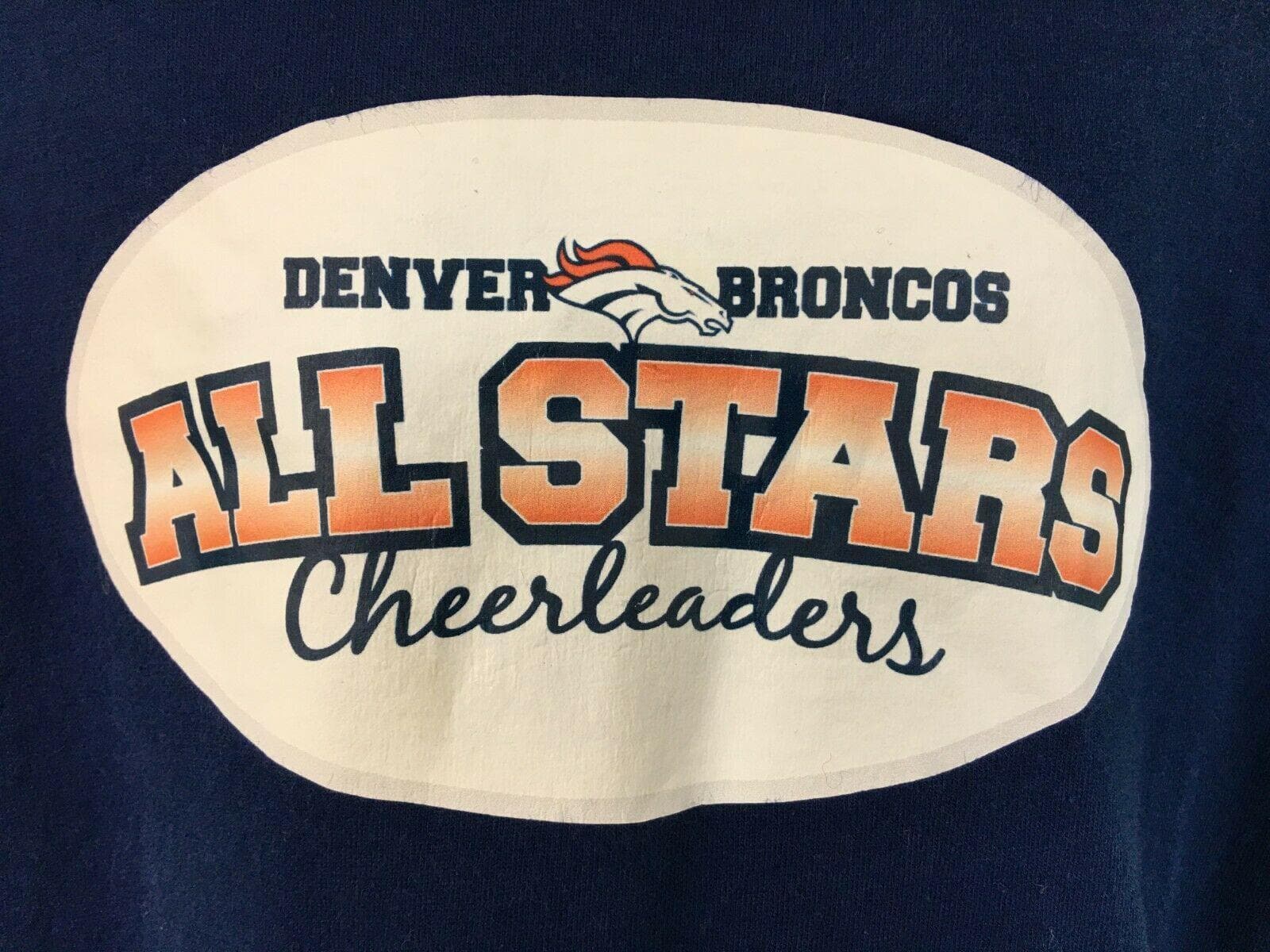 NFL Denver Broncos All Stars Jr Cheerleaders T-Shirt Girls' Small 8