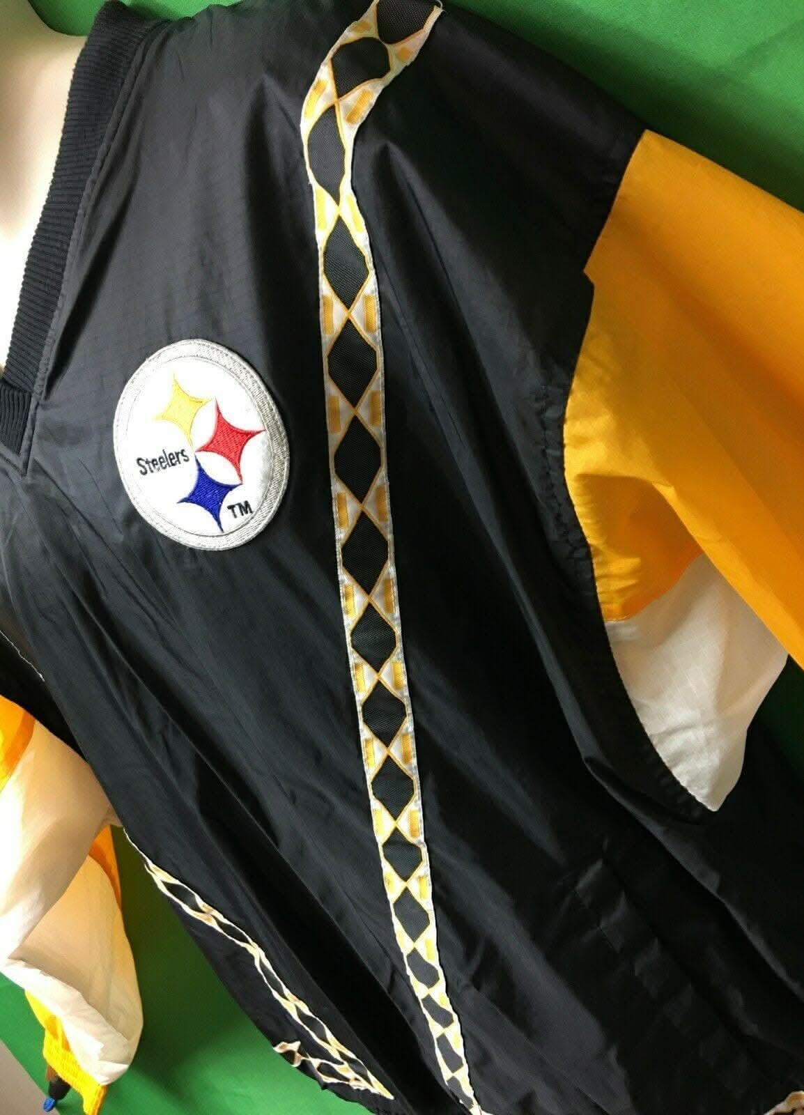 NFL Pittsburgh Steelers USG Vintage Windproof Pullover Men's Large