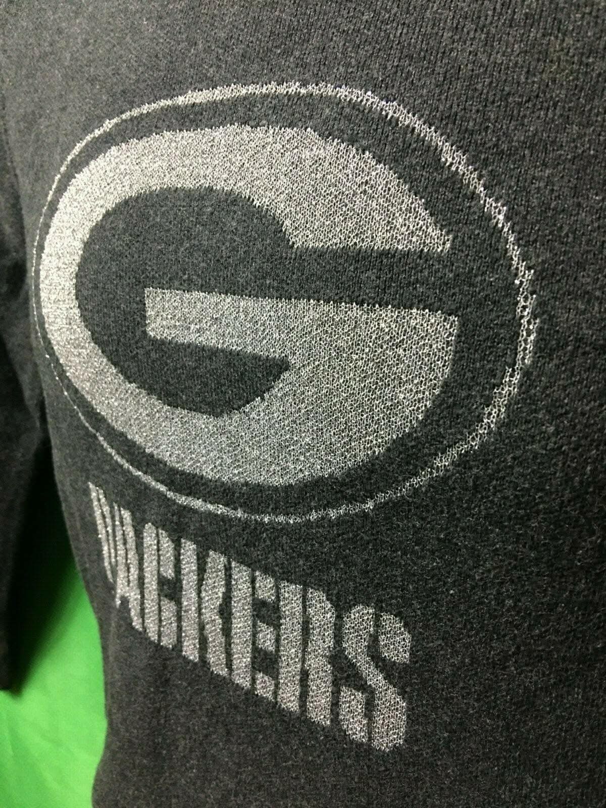 NFL Green Bay Packers Pro Line Grey Glittery Jumper Women's Small