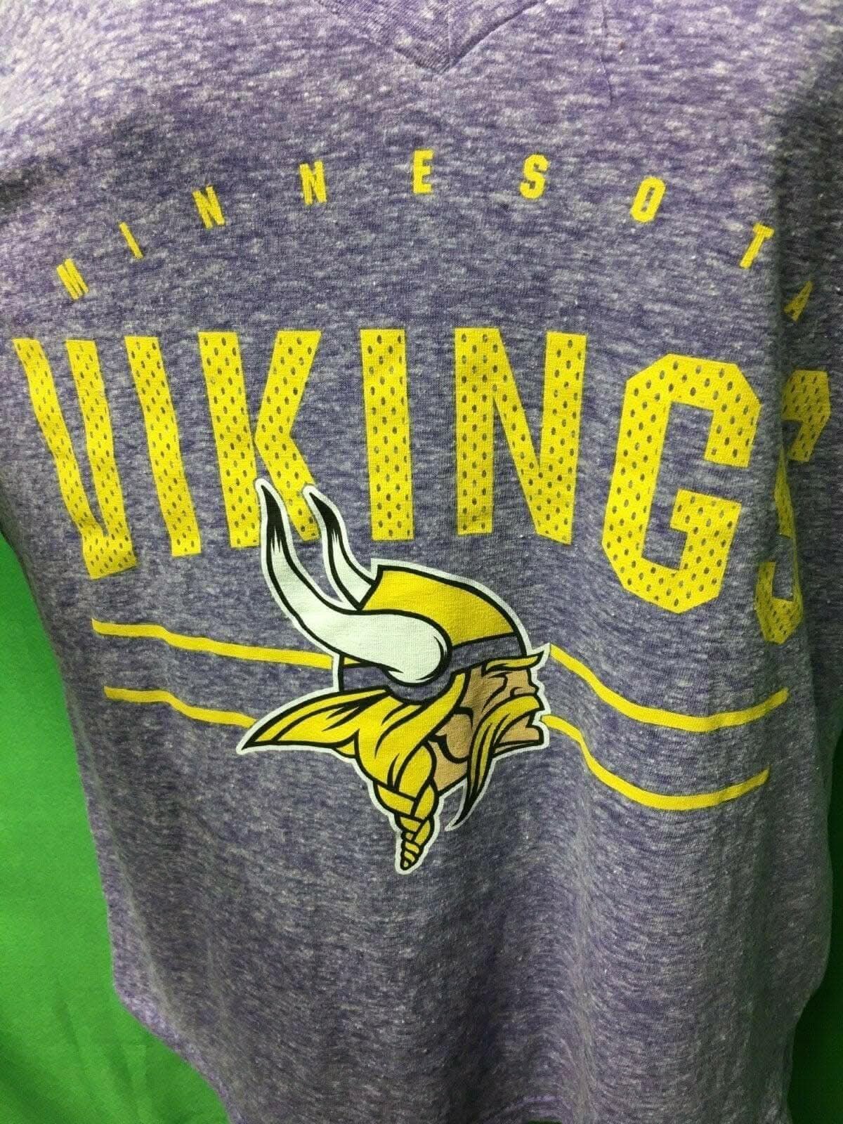 NFL Minnesota Vikings Heathered Purple T-Shirt Women's Medium NWT