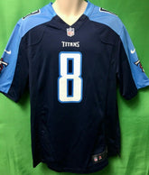 NFL Tennessee Titans Marcus Mariota #8 Game Jersey Men's Large