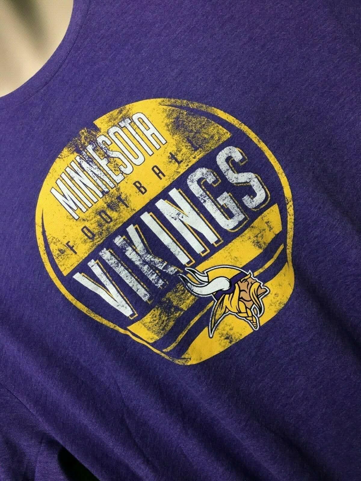 NFL Minnesota Vikings Weathered Logo T-Shirt Men's 3X-Large NWT
