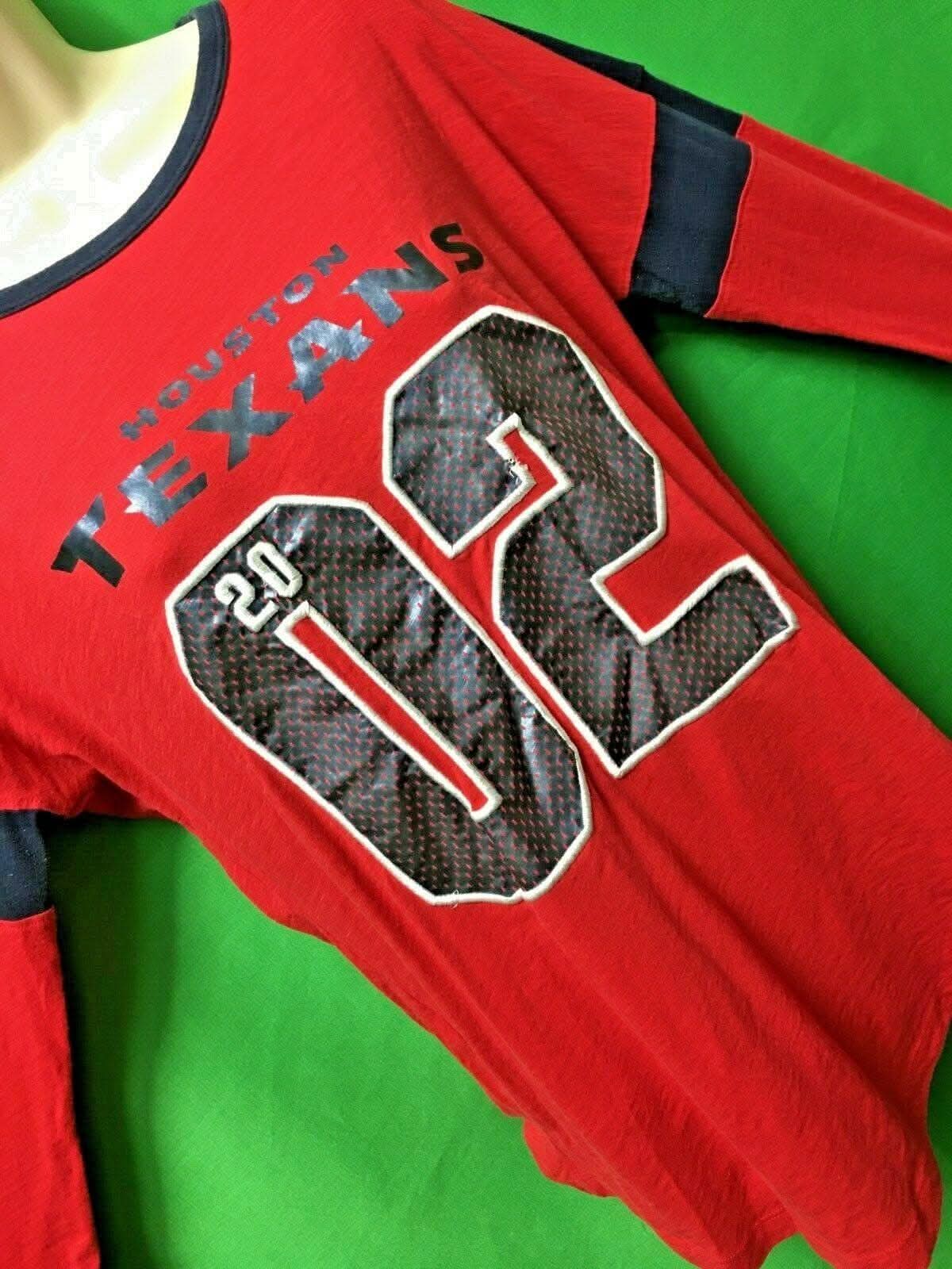 NFL Houston Texans Victoria's Secret PINK 3/4 Sleeve T-Shirt Women's Medium