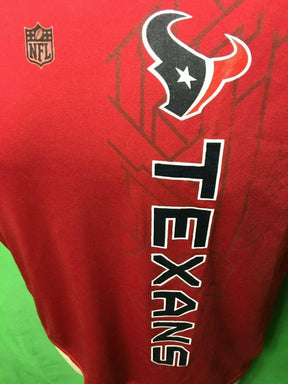 NFL Houston Texans Dri-Tek Red T-Shirt Youth X-Large 18-20