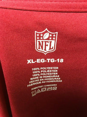 NFL Houston Texans Dri-Tek Red T-Shirt Youth X-Large 18-20