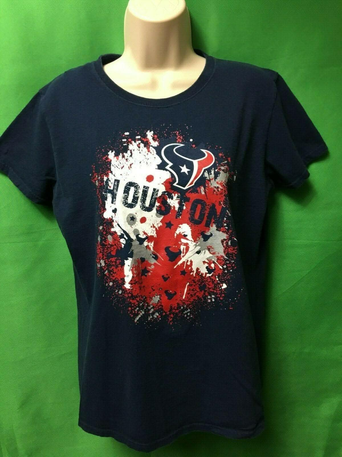 NFL Houston Texans Modern Print T-Shirt Women's Large