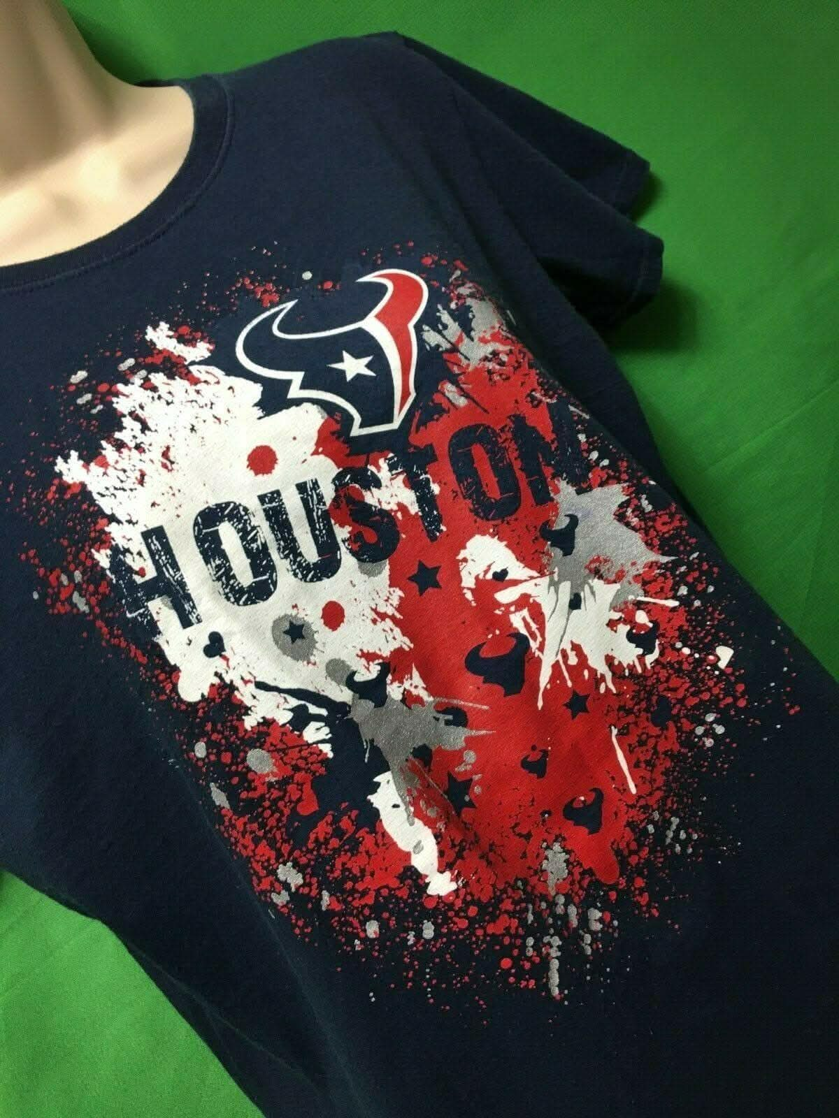 NFL Houston Texans Modern Print T-Shirt Women's Large