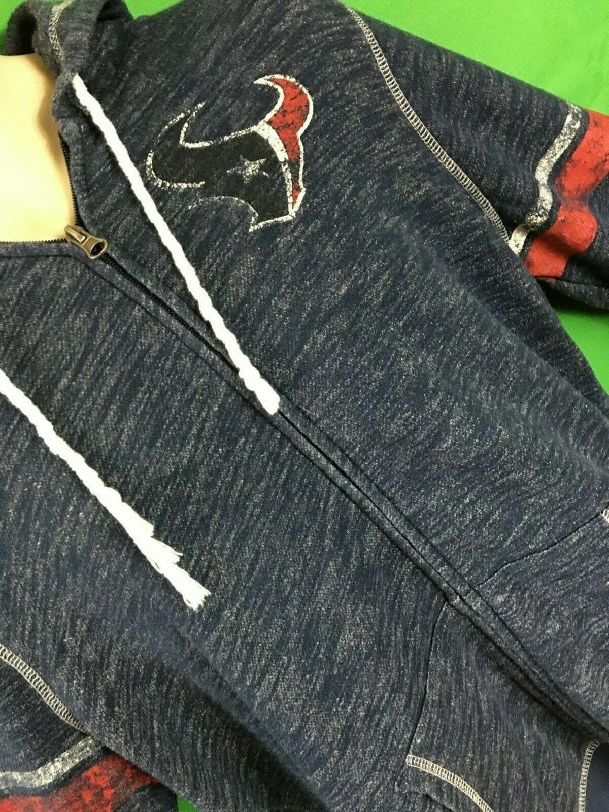 NFL Houston Texans Majestic Full-Zip Hoodie Youth X-Large 18-20