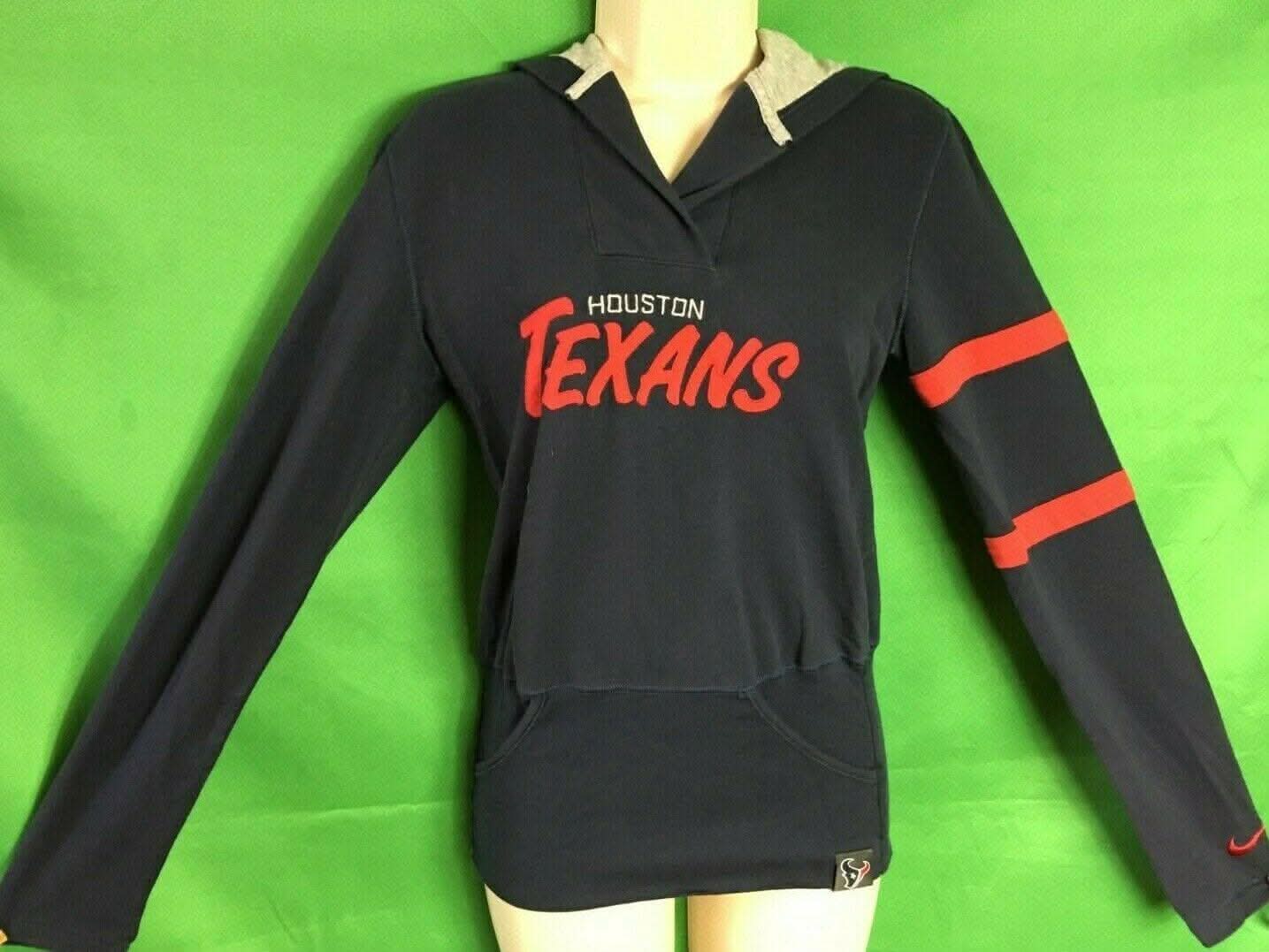 NFL Houston Texans Soft V-Neck Hoodie Women's Small