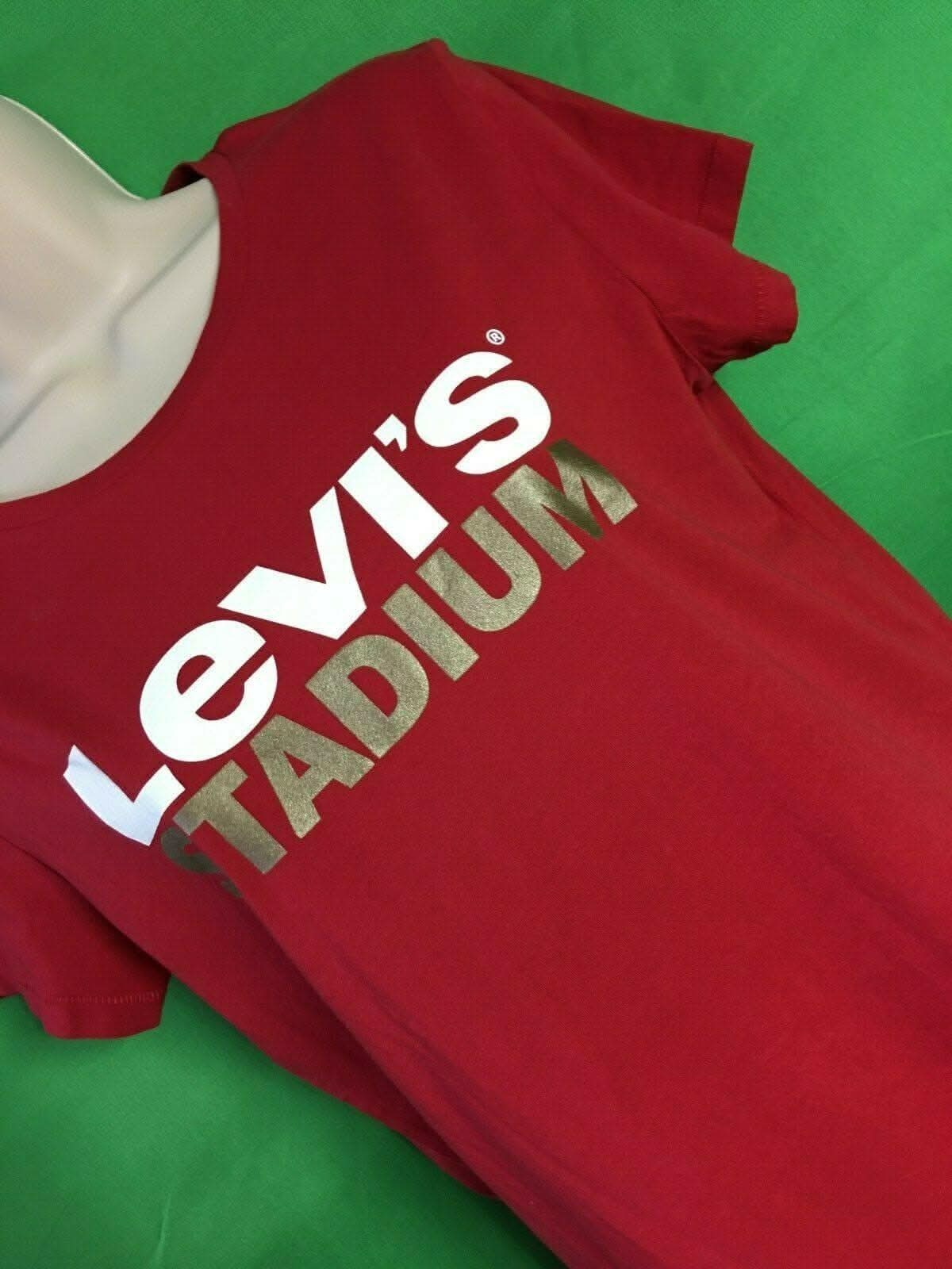 NFL San Francisco 49ers Levi's Stadium T-Shirt Women's Large NWT