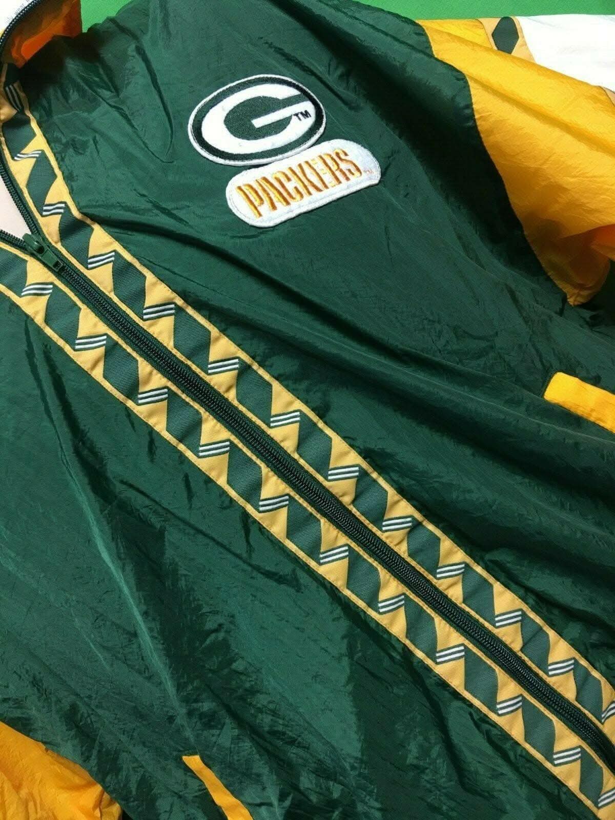 NFL Green Bay Packers USG Vintage Windbreaker Jacket Men's Medium