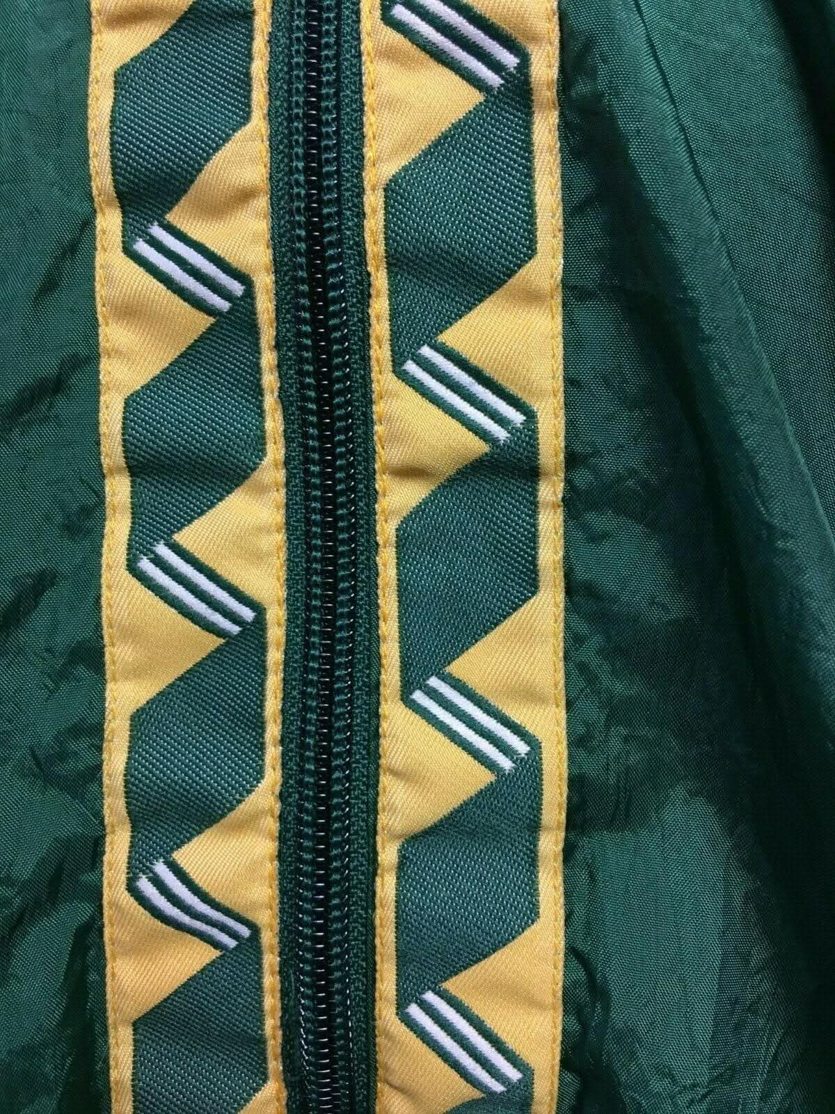NFL Green Bay Packers USG Vintage Windbreaker Jacket Men's Medium