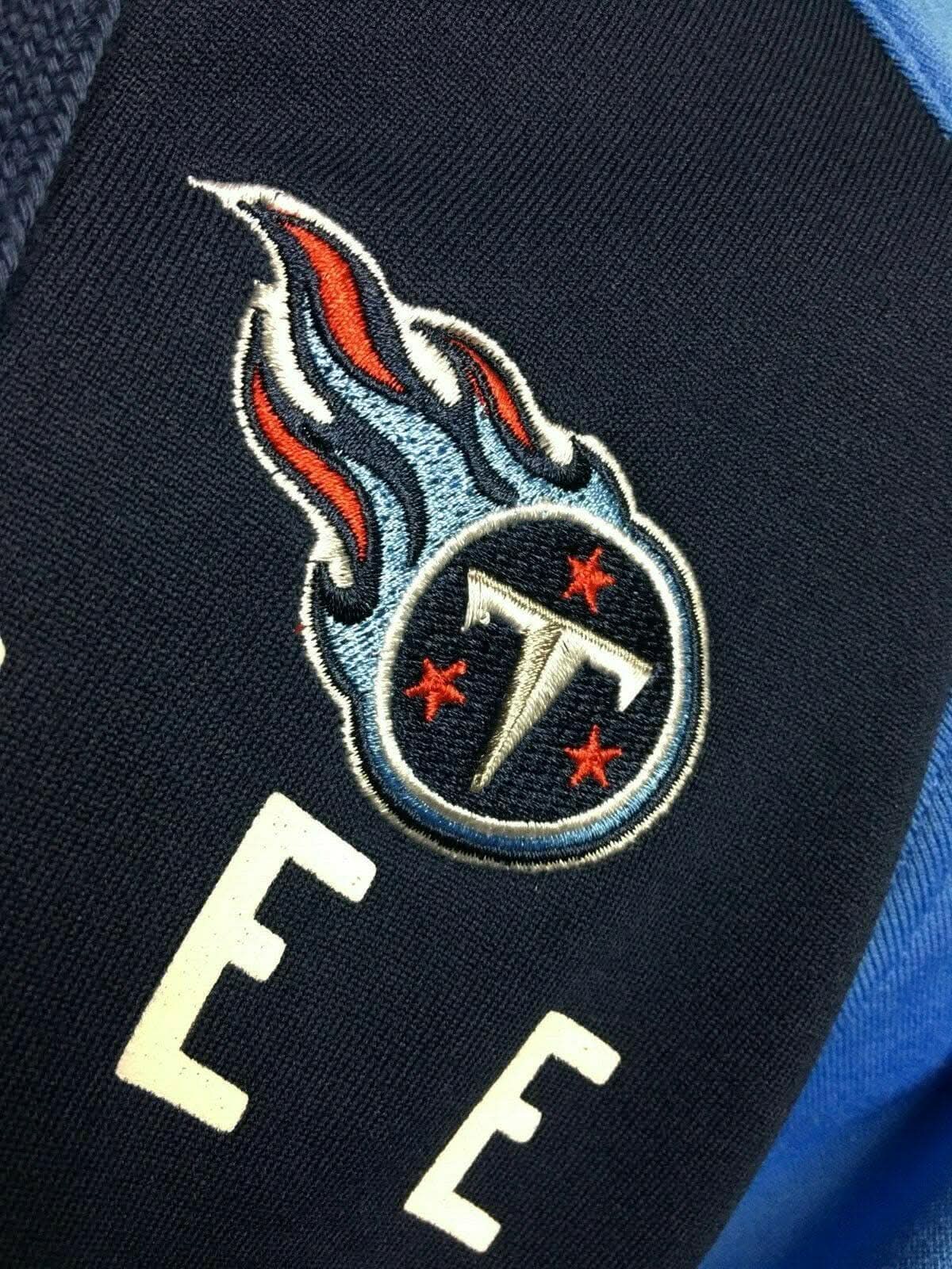 NFL Tennessee Titans Hands High Full Zip Hoodie Men's Medium NWT