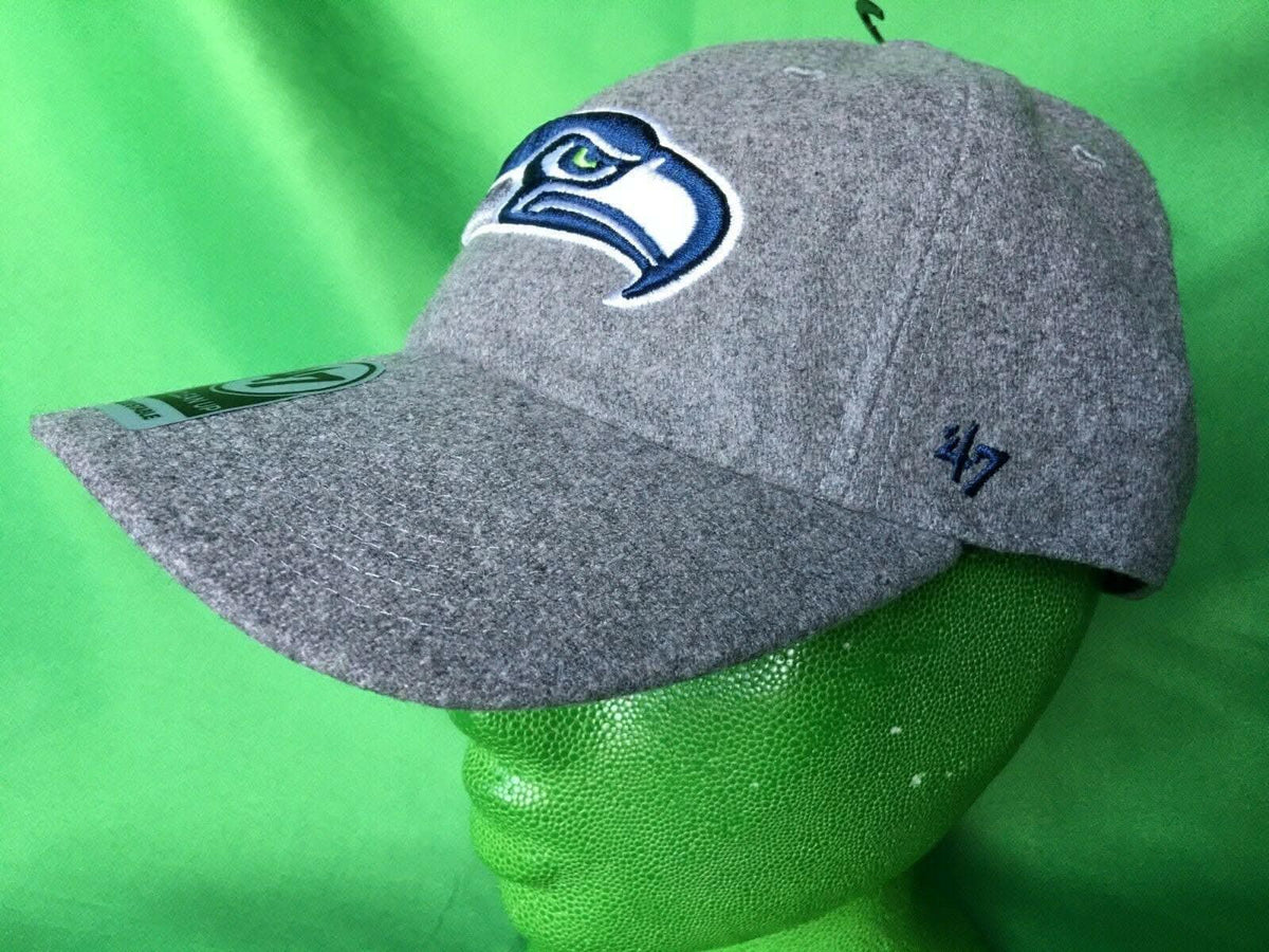 NFL Seattle Seahawks '47 Cleanup Grey Flannel Hat/Cap OSFM NWT