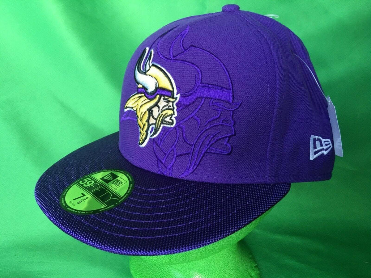 NFL Minnesota Vikings New Era 59FIFTY Hat/Cap 7-3/8 NWT