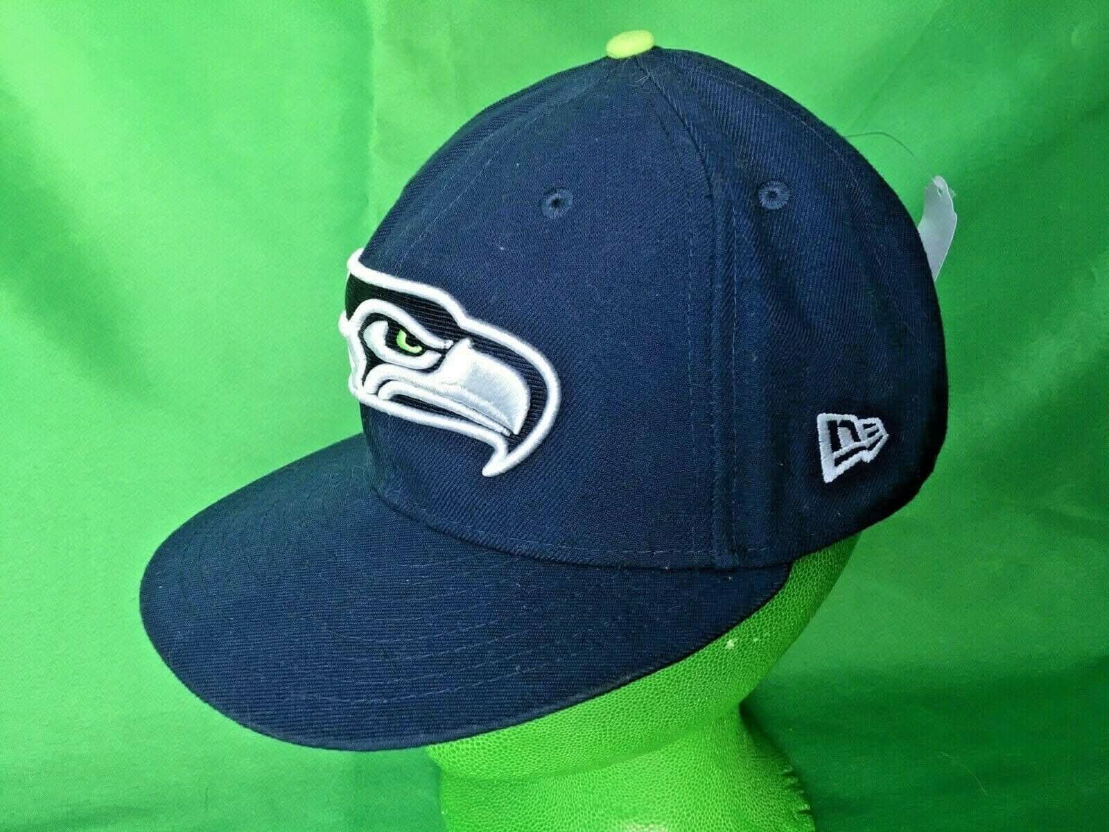 NFL Seattle Seahawks New Era 59FIFTY Hat /Cap 7-3/8