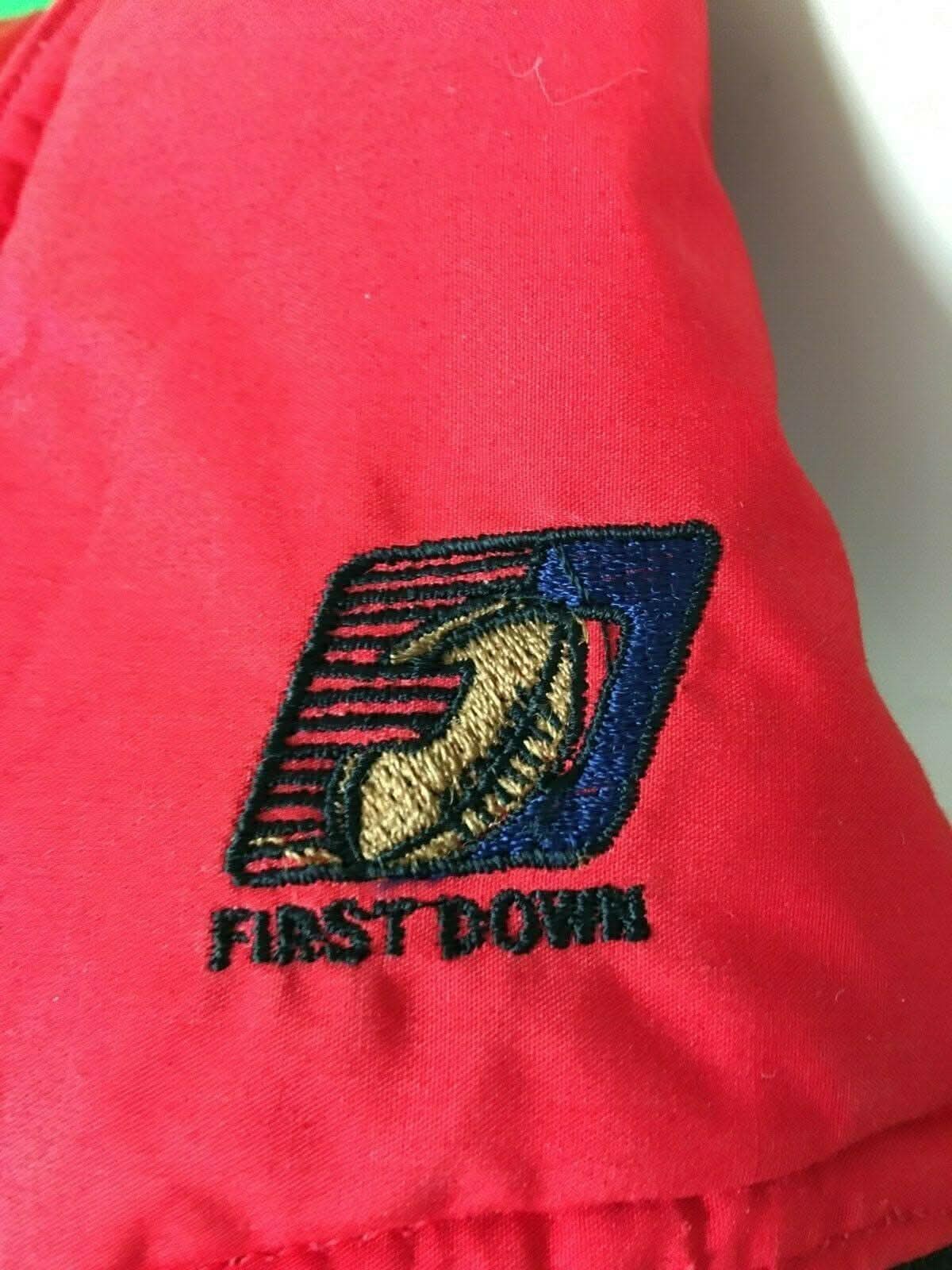 NFL San Francisco 49ers First Down Vintage Coat/Jacket Men's Medium
