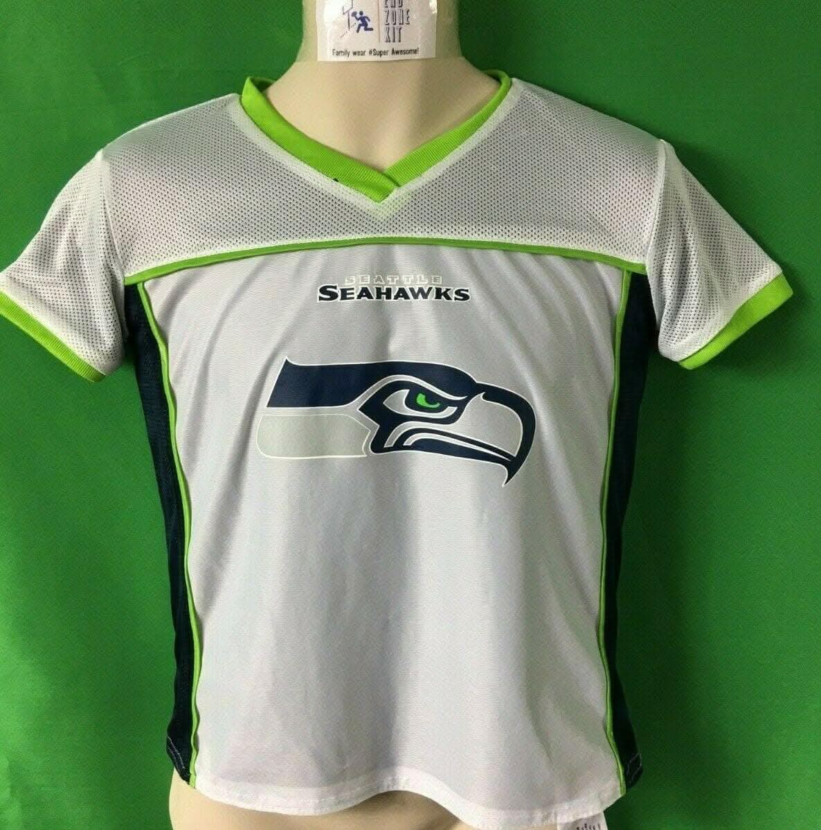 NFL Seattle Seahawks Reversible Flag Football Jersey Youth Medium 10-12