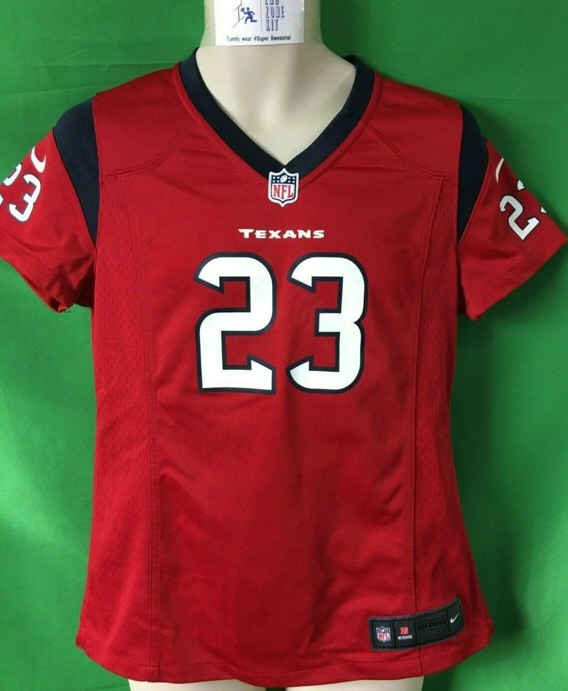 NFL Houston Texans Arian Foster #23 Game Jersey Women's Medium
