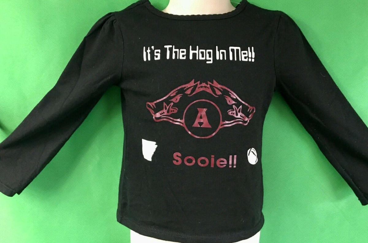 NCAA Arkansas Razorbacks L/S T-Shirt Girls' Toddler 3T