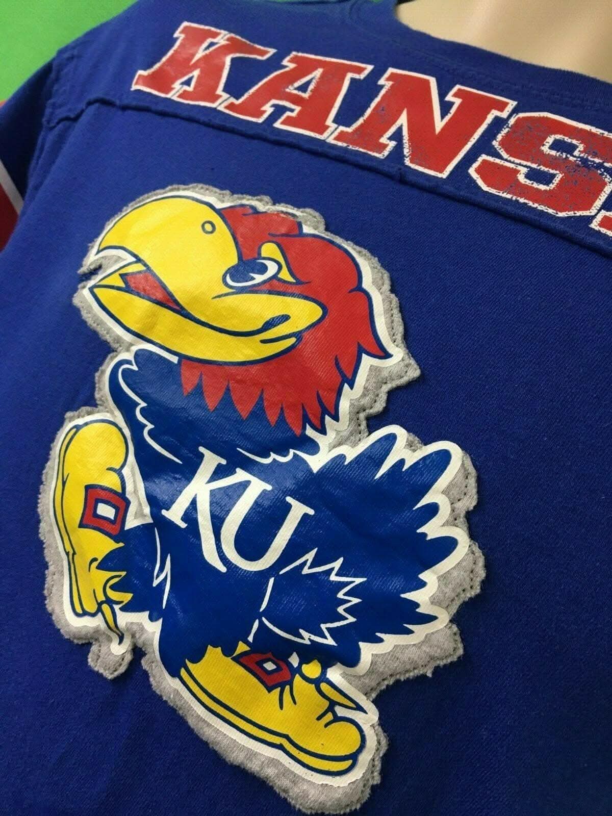NCAA Kansas Jayhawks Layered L/S T-Shirt Youth Small 8