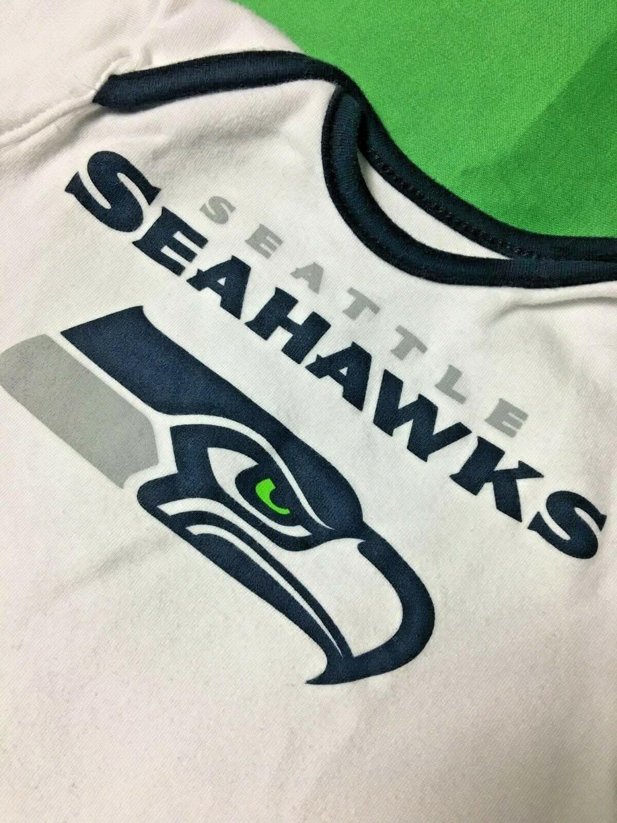 NFL Seattle Seahawks White Bodysuit/Vest 18 Months