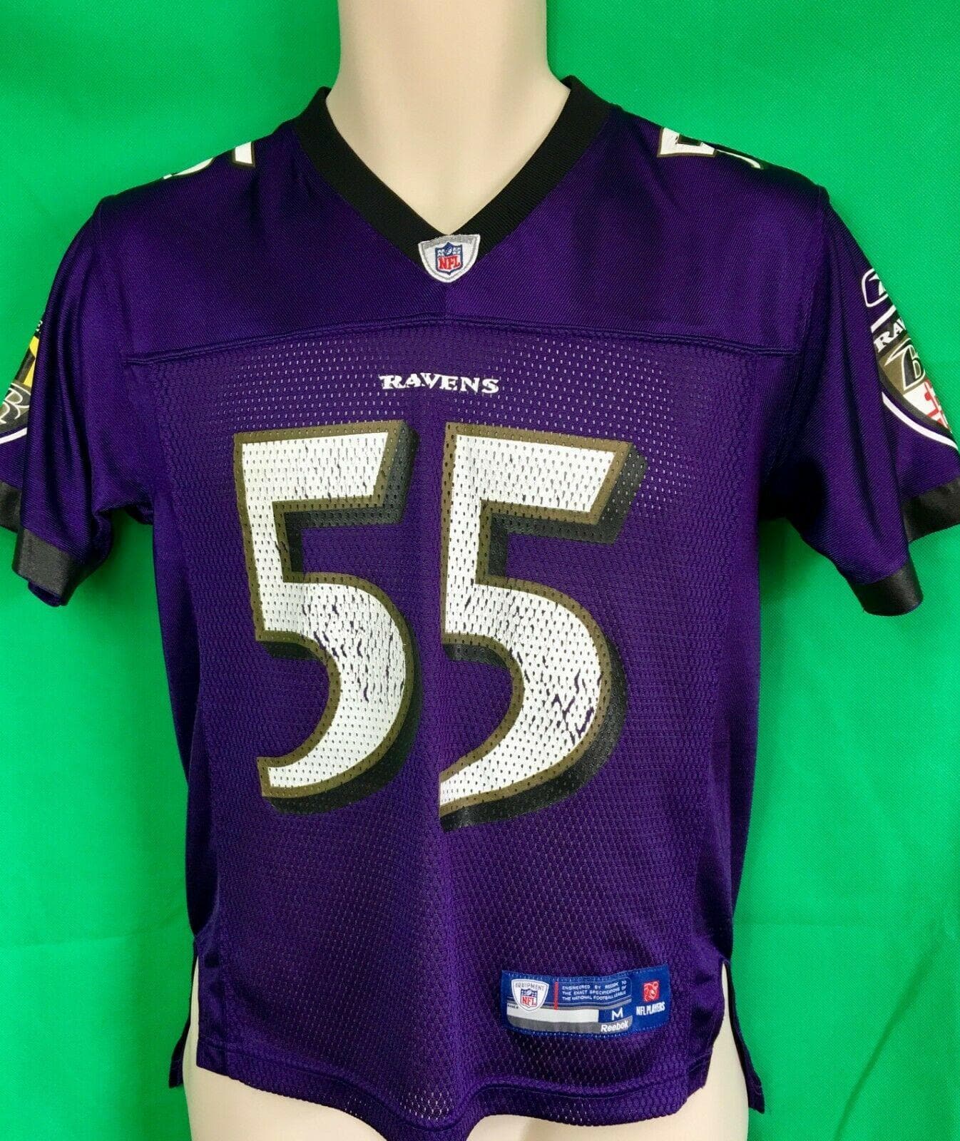 Reebok Terrell Suggs Baltimore Ravens #55 NFL Jersey - Mens XL