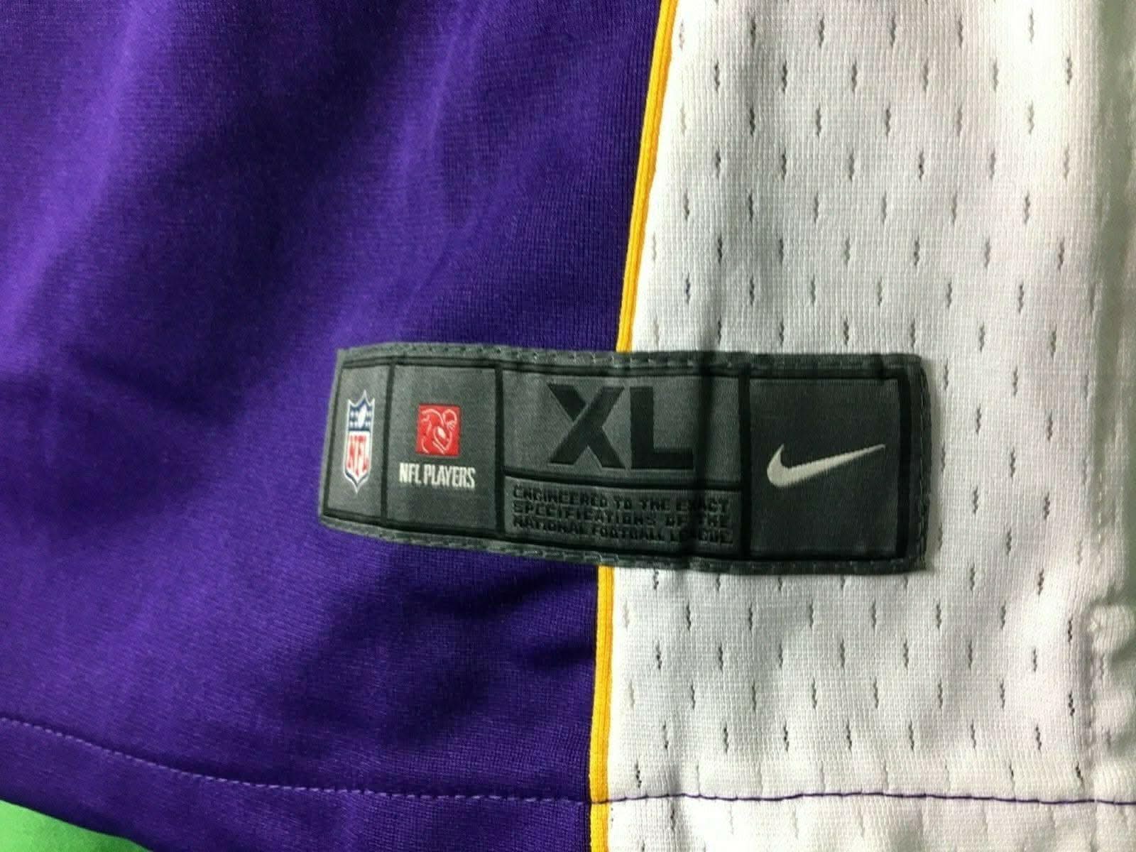 NFL Minnesota Vikings Christian Ponder #7 Game Jersey Youth X-Large NWOT