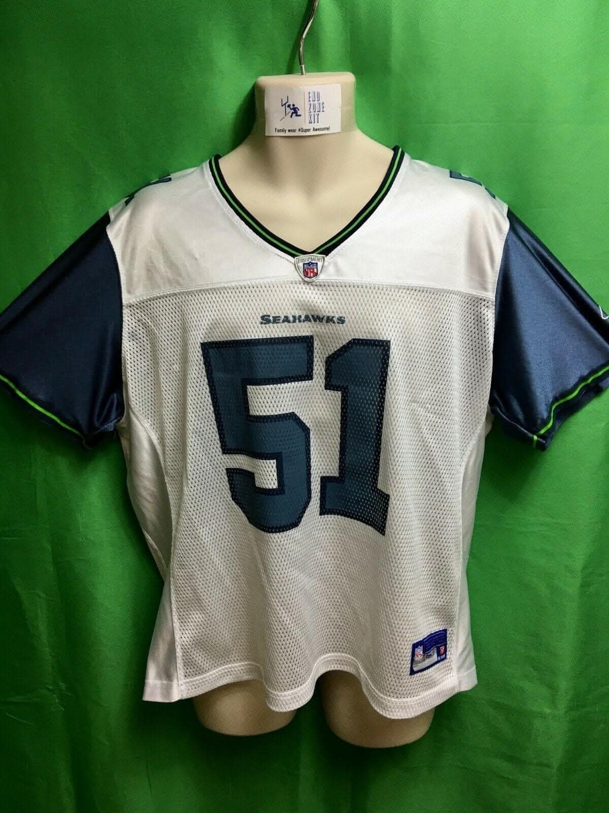 NFL Seattle Seahawks Lofa Tatupu #51 Jersey Women's 2X-Large
