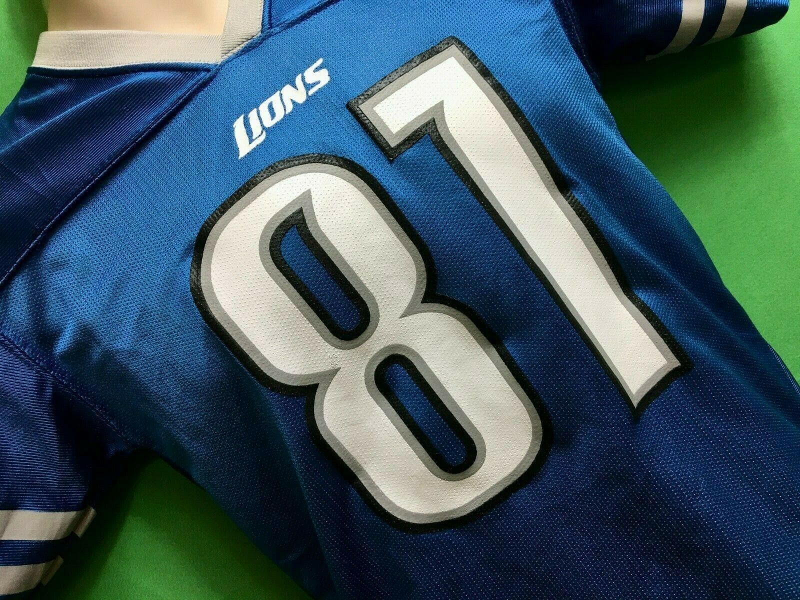 NFL Detroit Lions Calvin Johnson #81 Jersey Youth Large 14-16