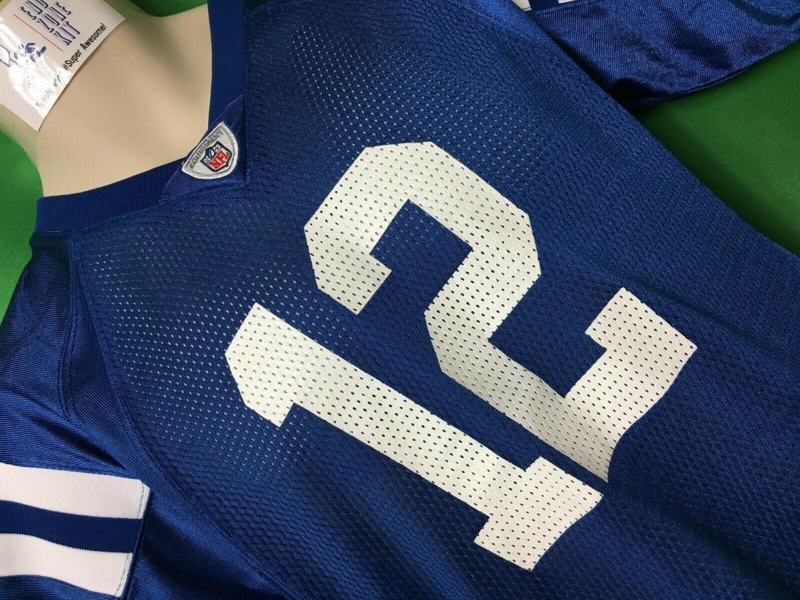 NFL Indianapolis Colts Andrew Luck #12 Jersey Youth Large 14-16