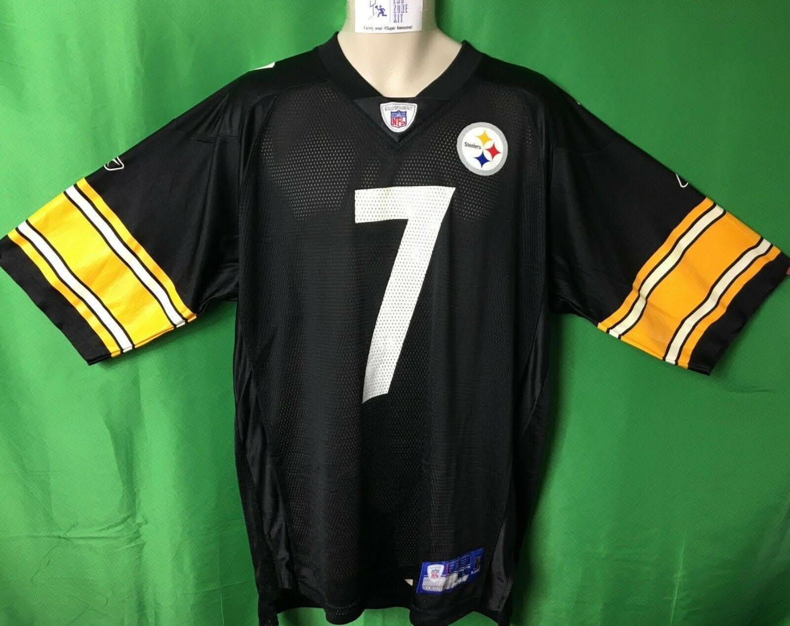 NFL Pittsburgh Steelers Ben Roethisberger #7 Reebok Jersey Men's Large