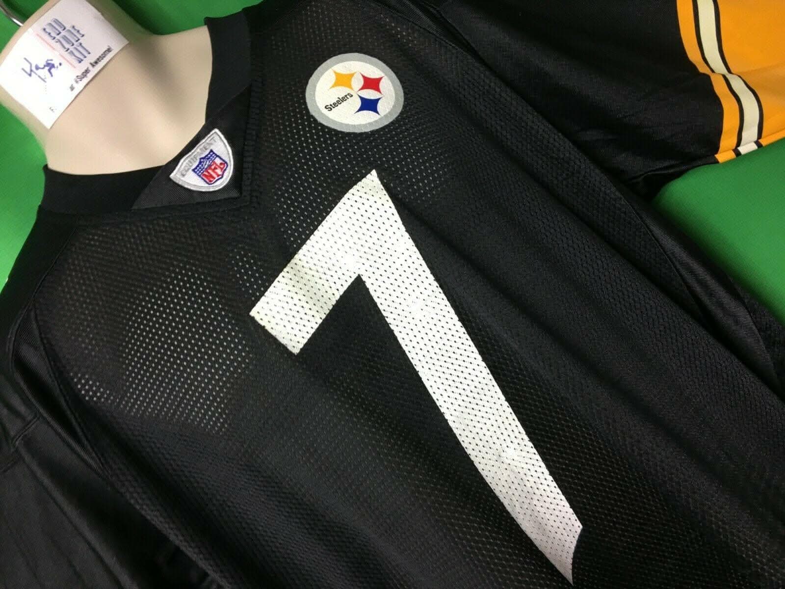 NFL Pittsburgh Steelers Ben Roethisberger #7 Reebok Jersey Men's Large