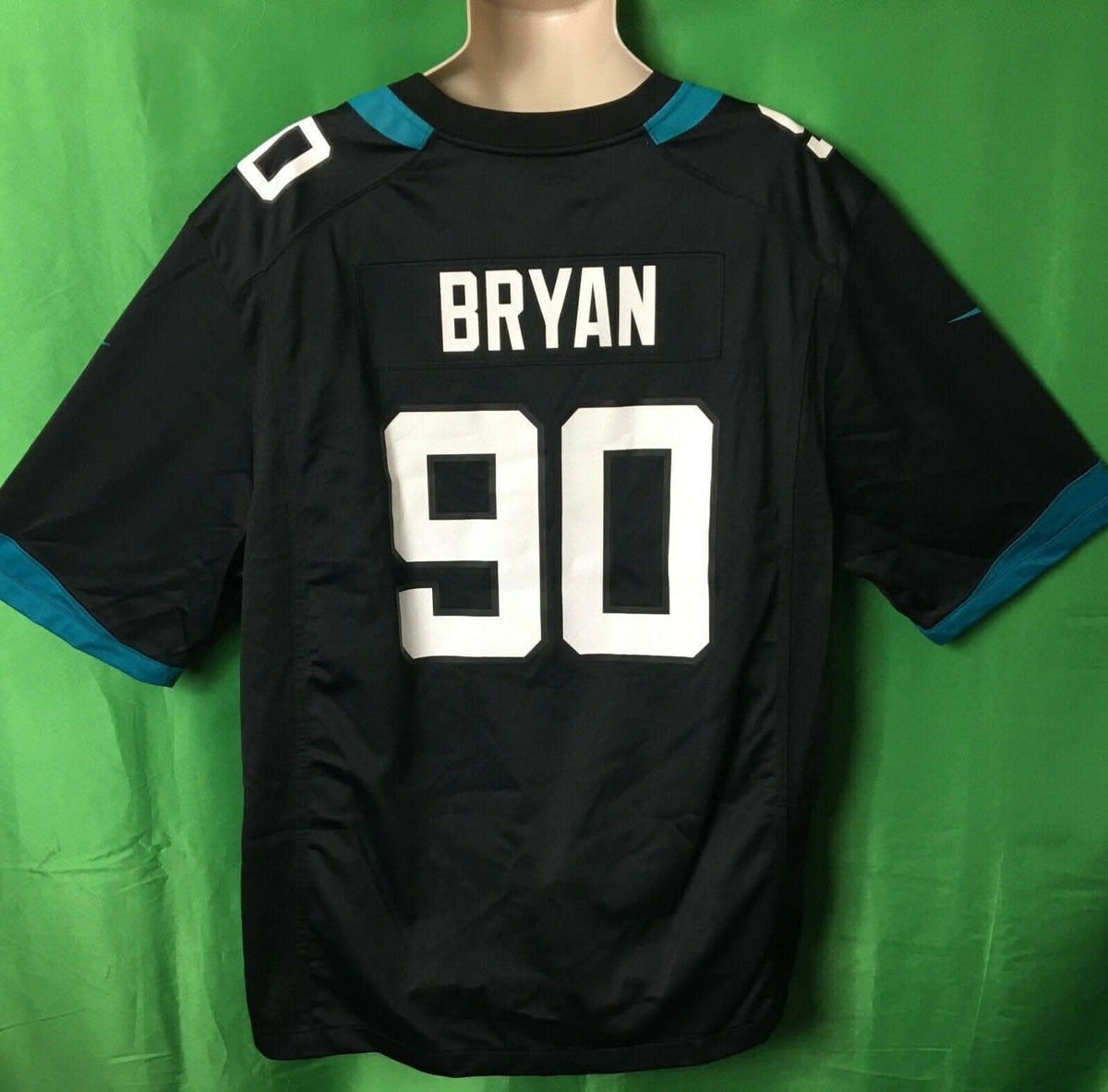 NFL Jacksonville Jaguars Taven Bryan #90 Game Jersey Men's 2X-Large