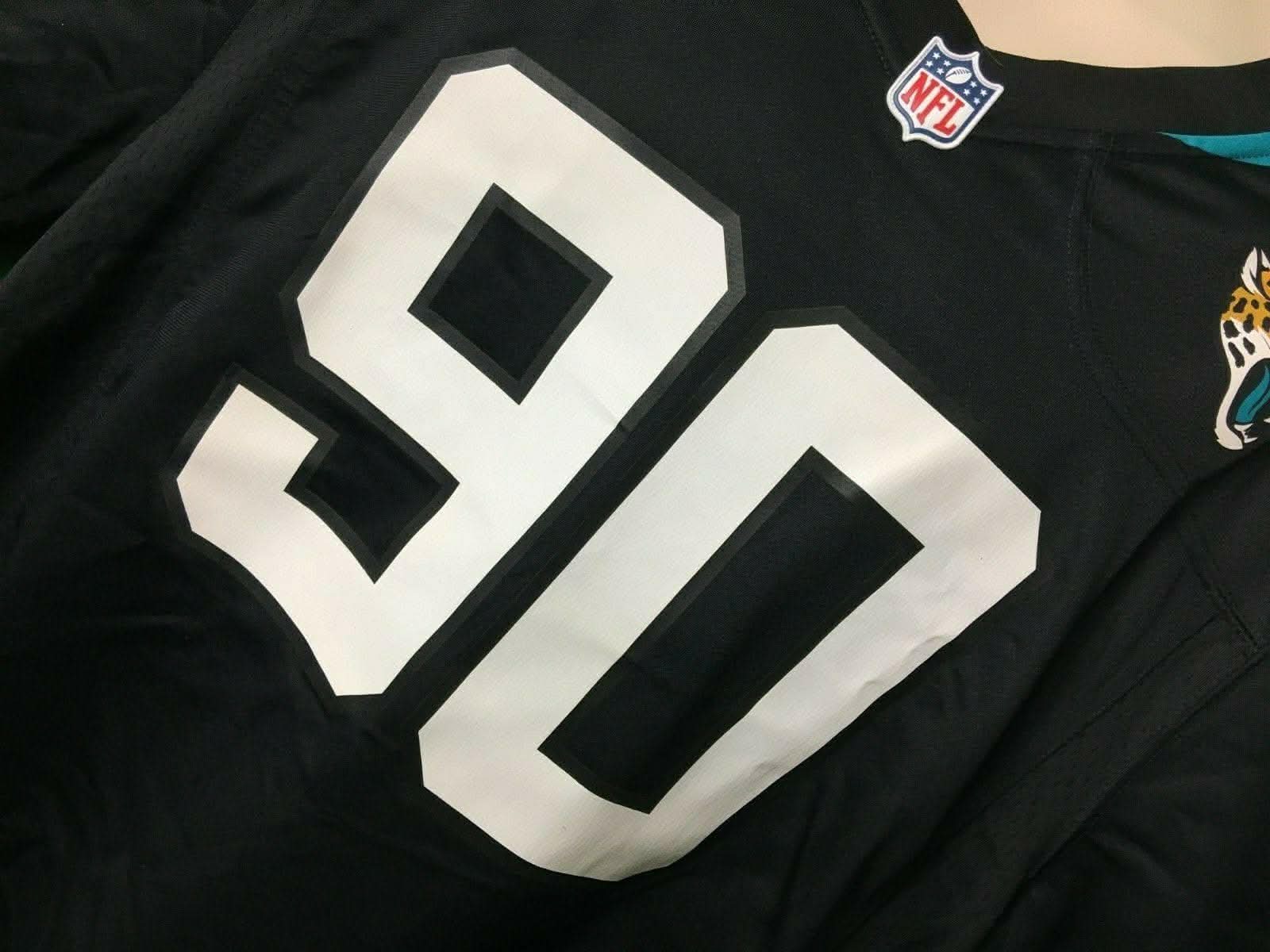 NFL Jacksonville Jaguars Taven Bryan #90 Game Jersey Men's 2X-Large
